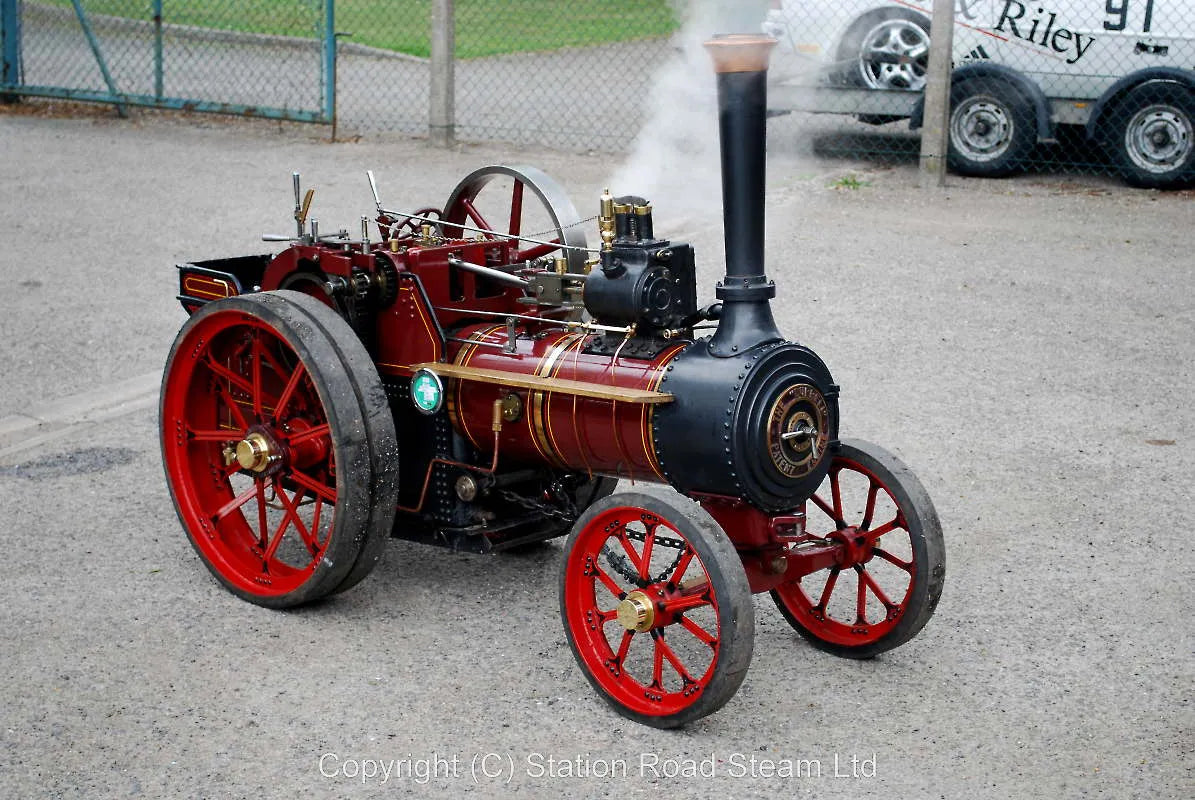 4 1/2 inch scale Burrell agricultural engine