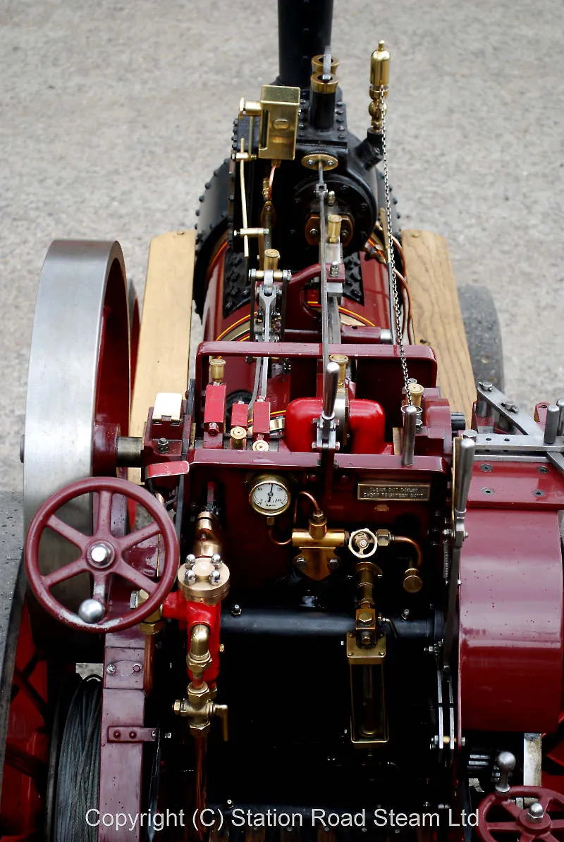 4 1/2 inch scale Burrell agricultural engine