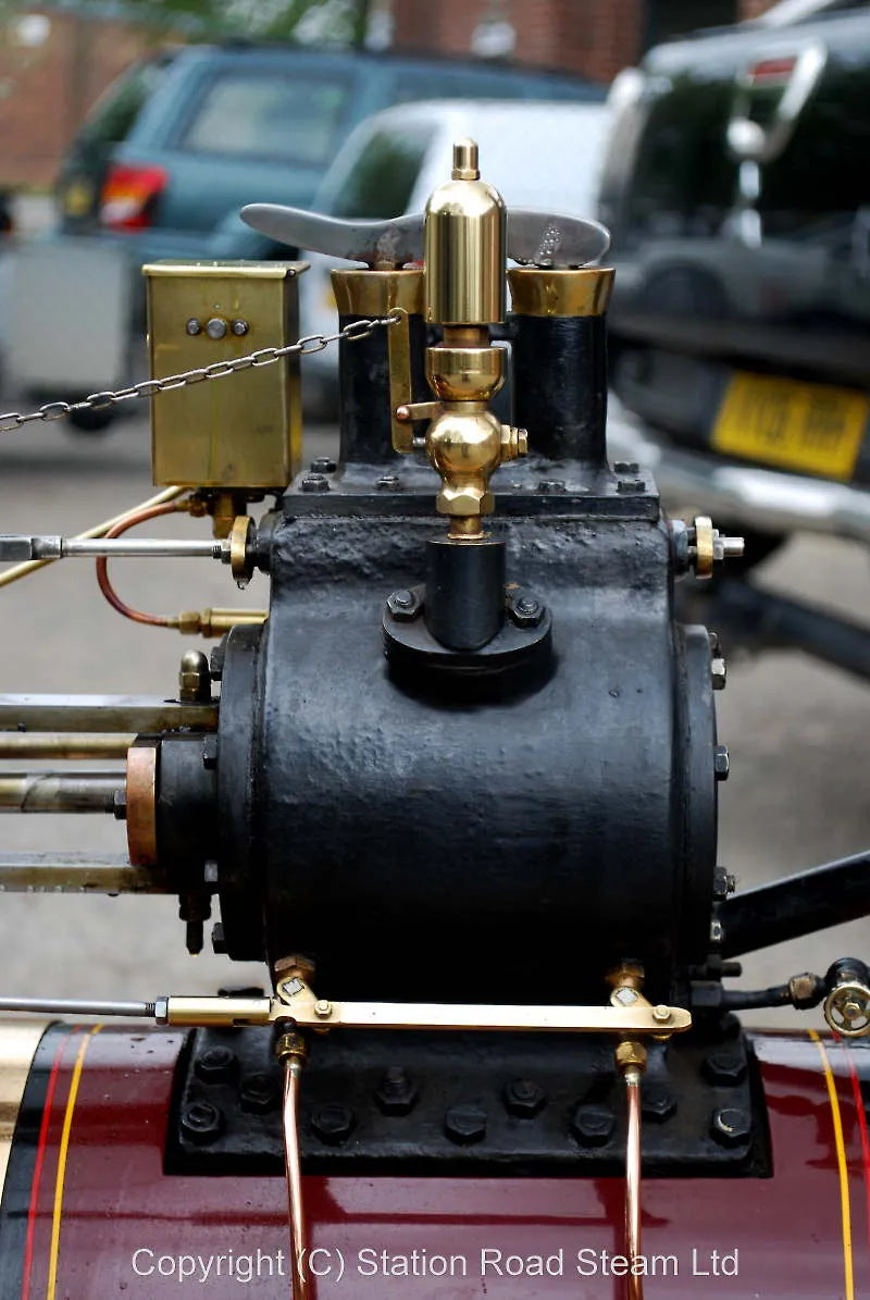 4 1/2 inch scale Burrell agricultural engine