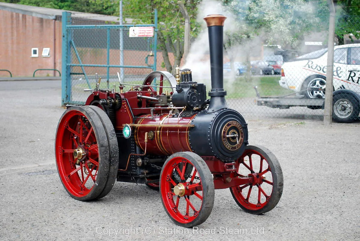 4 1/2 inch scale Burrell agricultural engine