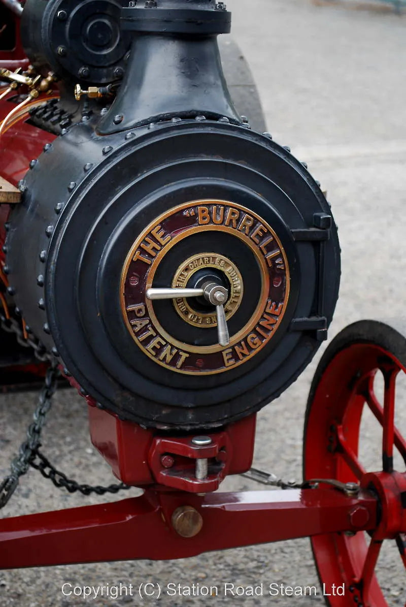 4 1/2 inch scale Burrell agricultural engine
