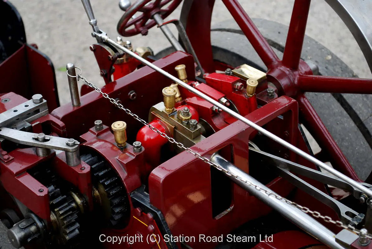 4 1/2 inch scale Burrell agricultural engine