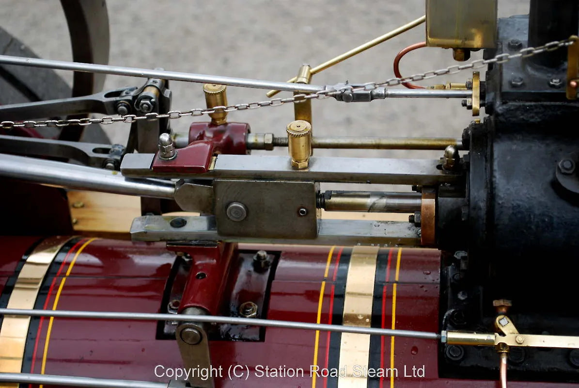 4 1/2 inch scale Burrell agricultural engine