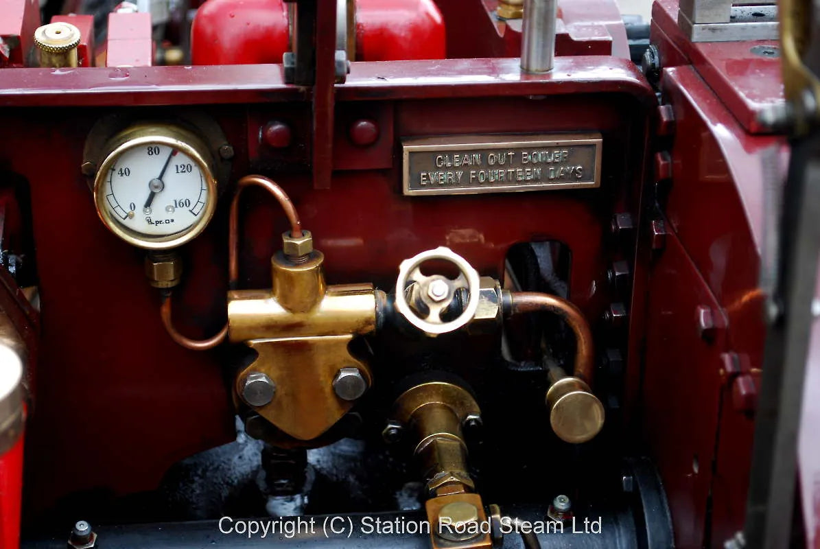 4 1/2 inch scale Burrell agricultural engine