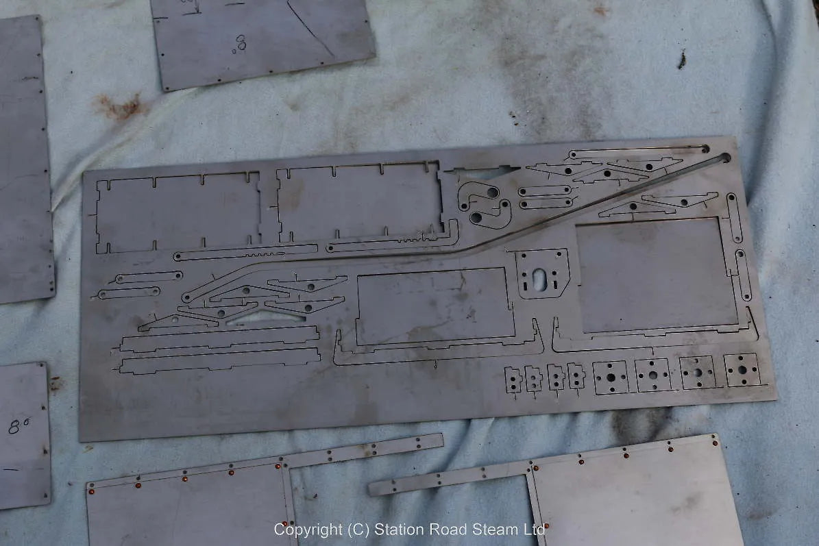 7 1/4 inch gauge part-built LMS "Duchess"