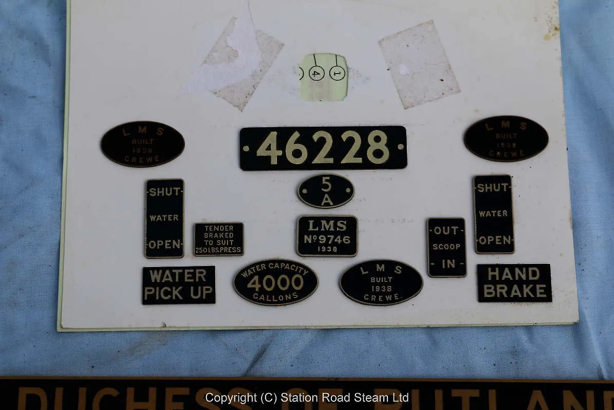 7 1/4 inch gauge part-built LMS "Duchess"
