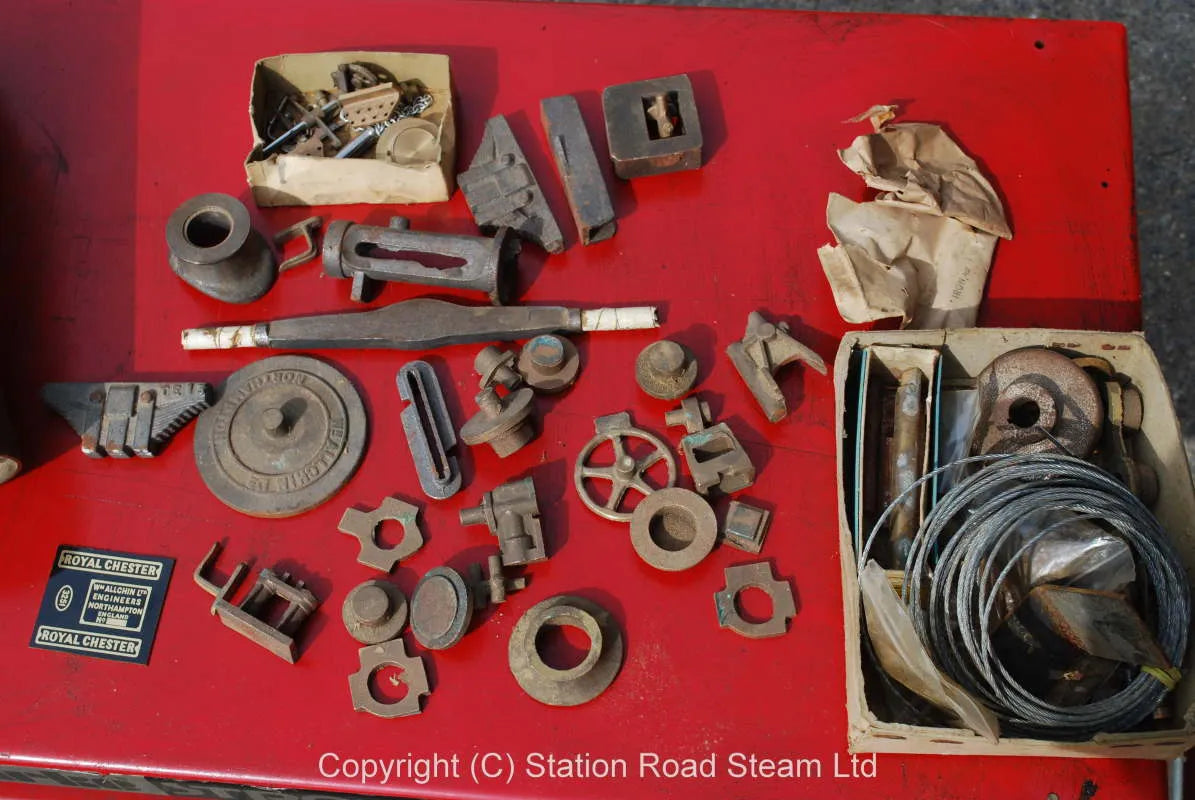 Part-built 1 1/2 inch scale Allchin