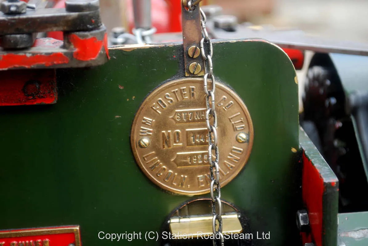 4 inch scale Foster traction engine