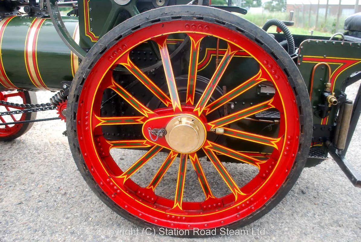 4 inch scale Foster traction engine