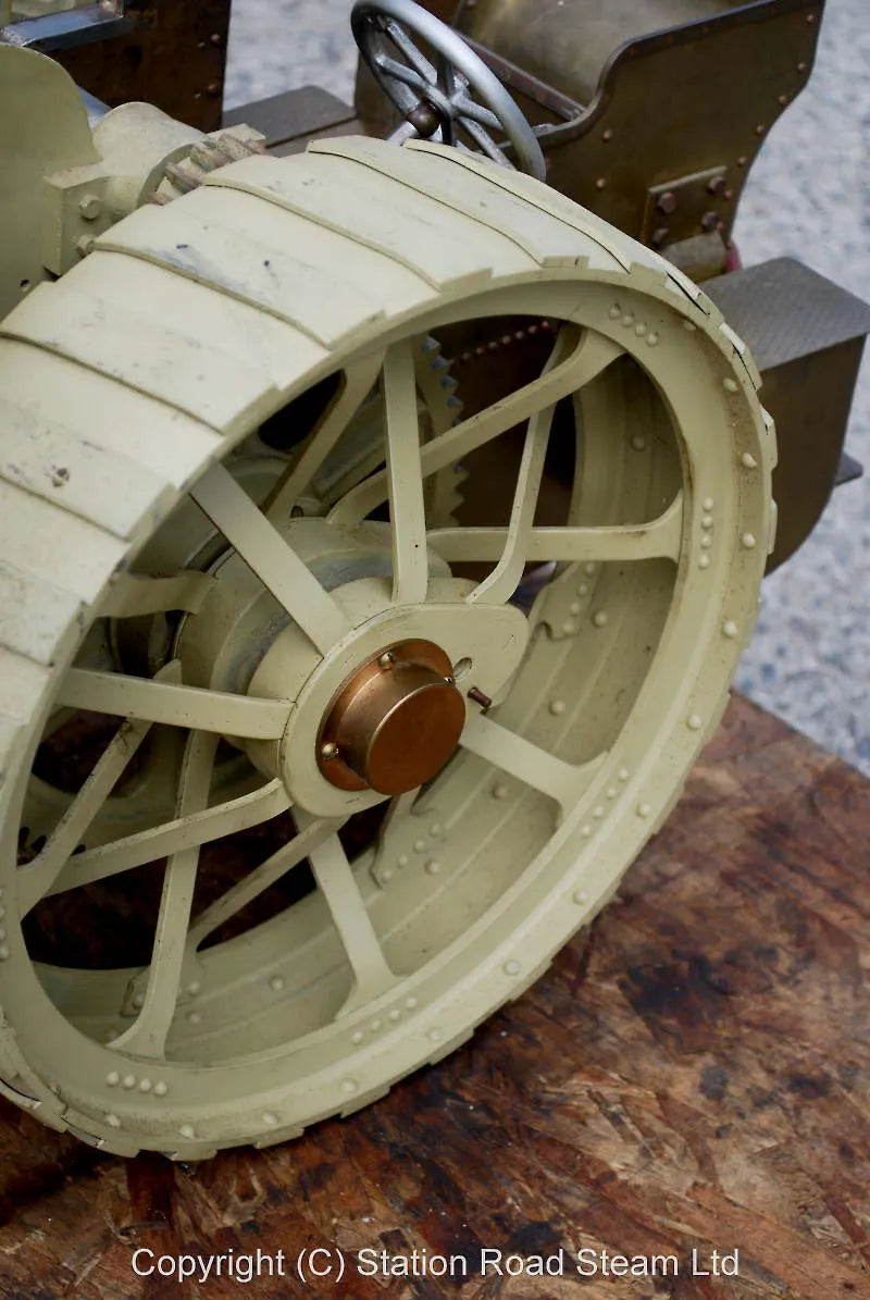 Pair 2 inch scale Fowler BB1 ploughing engines