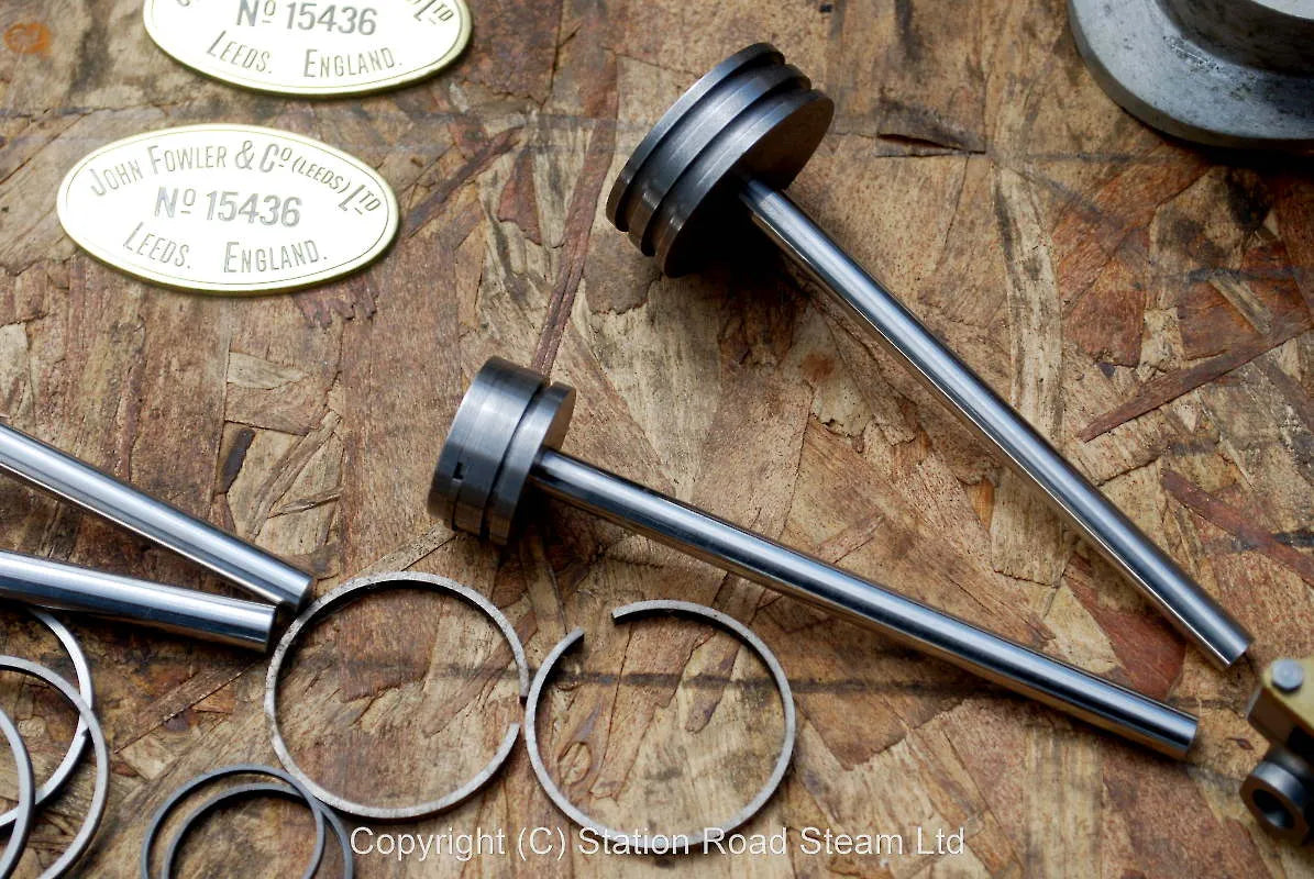 Pair 2 inch scale Fowler BB1 ploughing engines