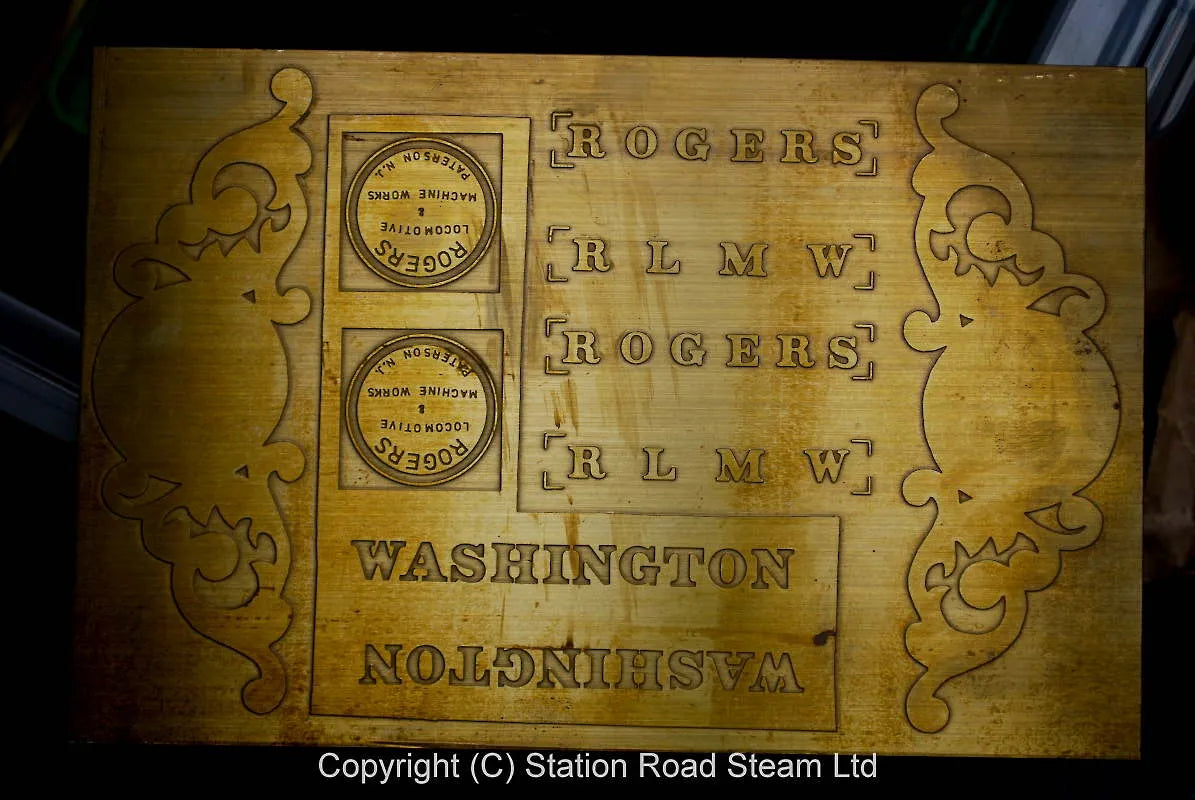 5 inch gauge "Washington" castings