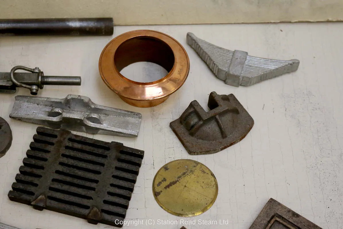 Burrell steam tractor castings