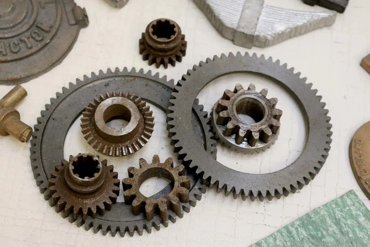 Burrell steam tractor castings