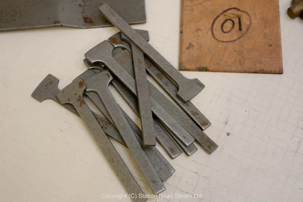 Burrell steam tractor castings
