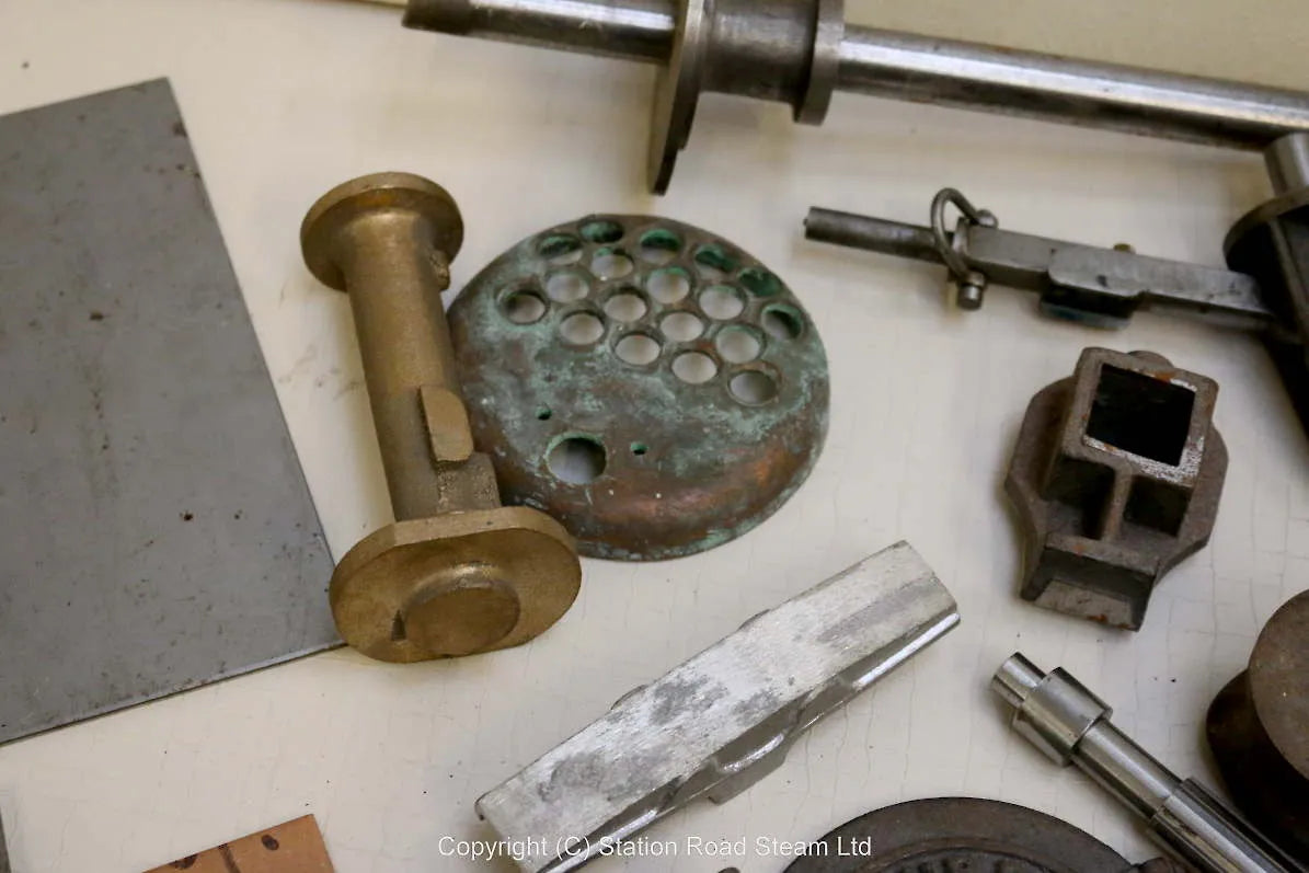 Burrell steam tractor castings