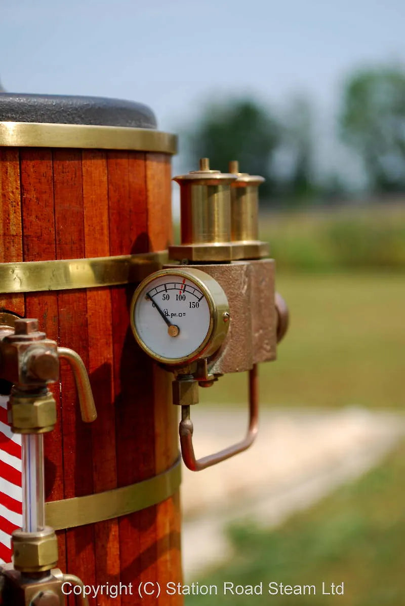Vertical test boiler