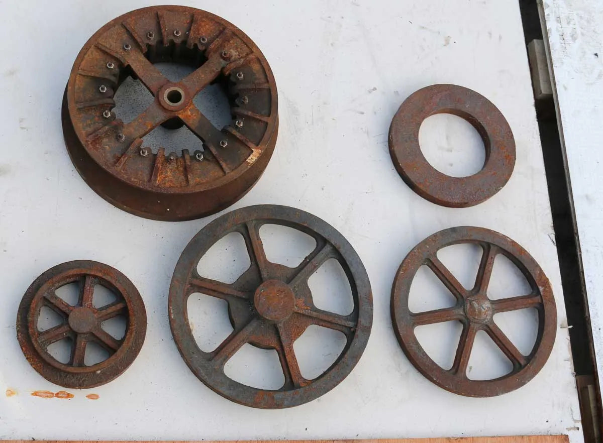 Part-built Ploughing engine