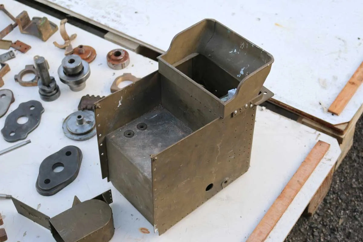 Part-built Ploughing engine