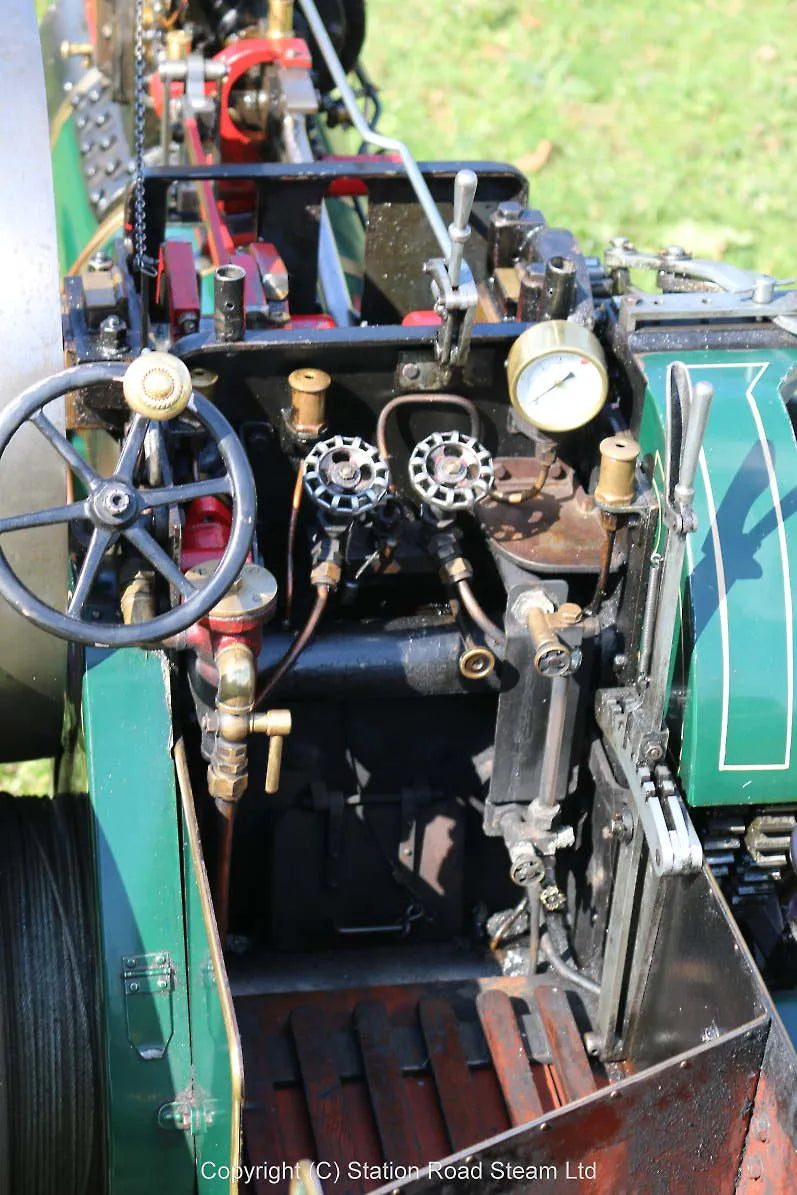 4 1/2 inch scale Burrell agricultural engine