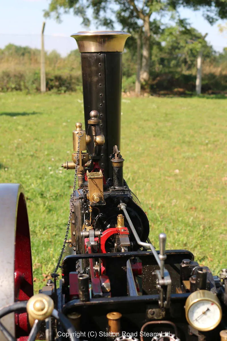 4 1/2 inch scale Burrell agricultural engine