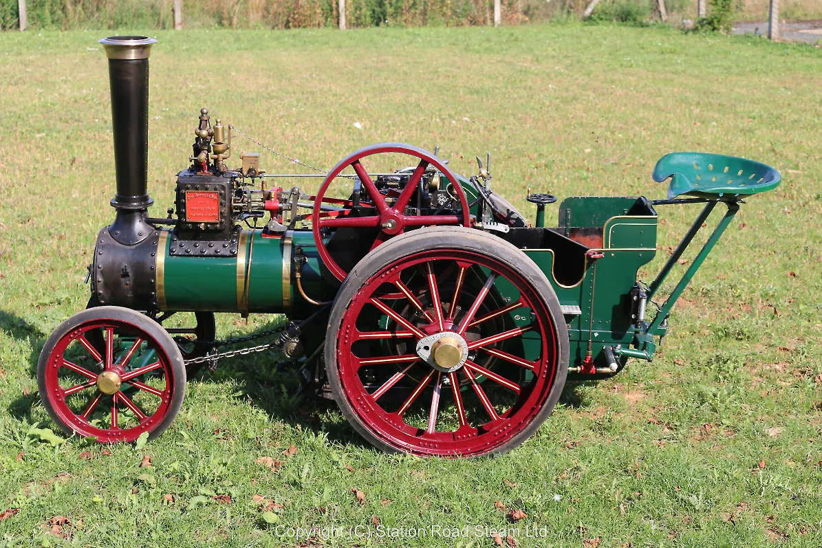4 1/2 inch scale Burrell agricultural engine