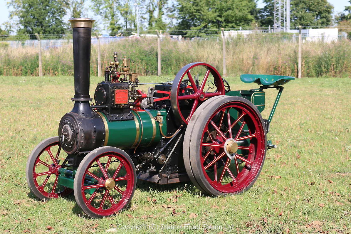 4 1/2 inch scale Burrell agricultural engine