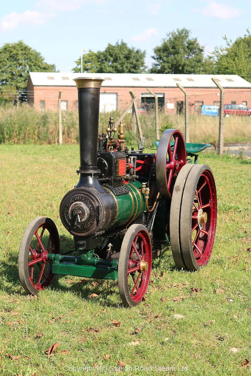 4 1/2 inch scale Burrell agricultural engine