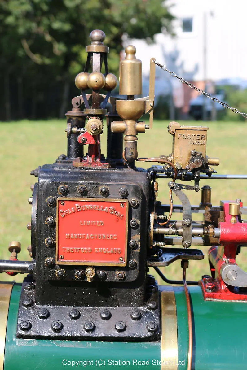 4 1/2 inch scale Burrell agricultural engine