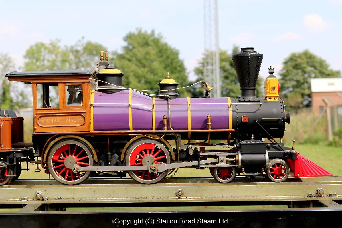 3 1/2 inch gauge Virginia 4-4-0