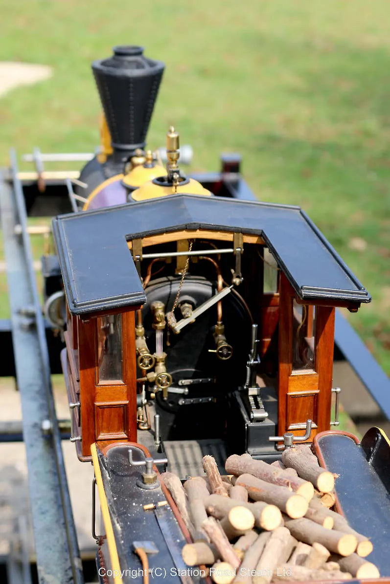 3 1/2 inch gauge Virginia 4-4-0