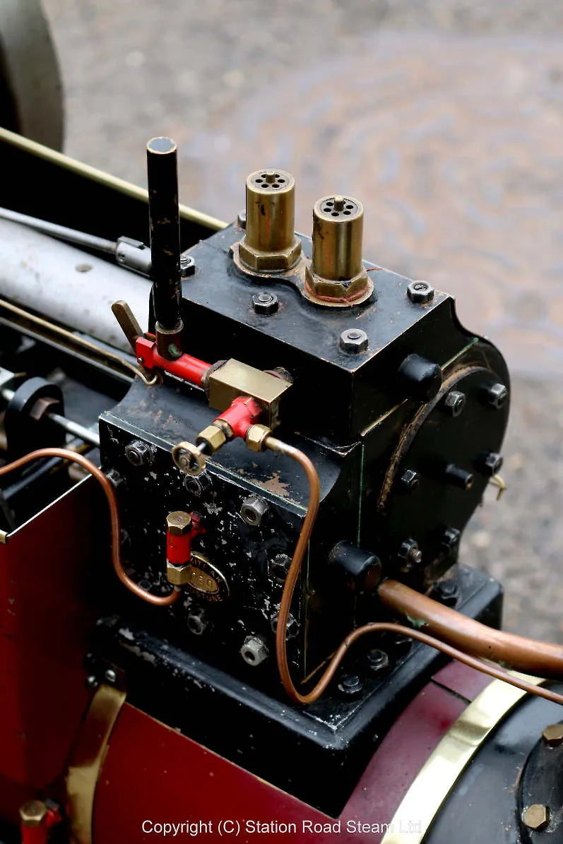 3 inch scale Aveling steam tractor