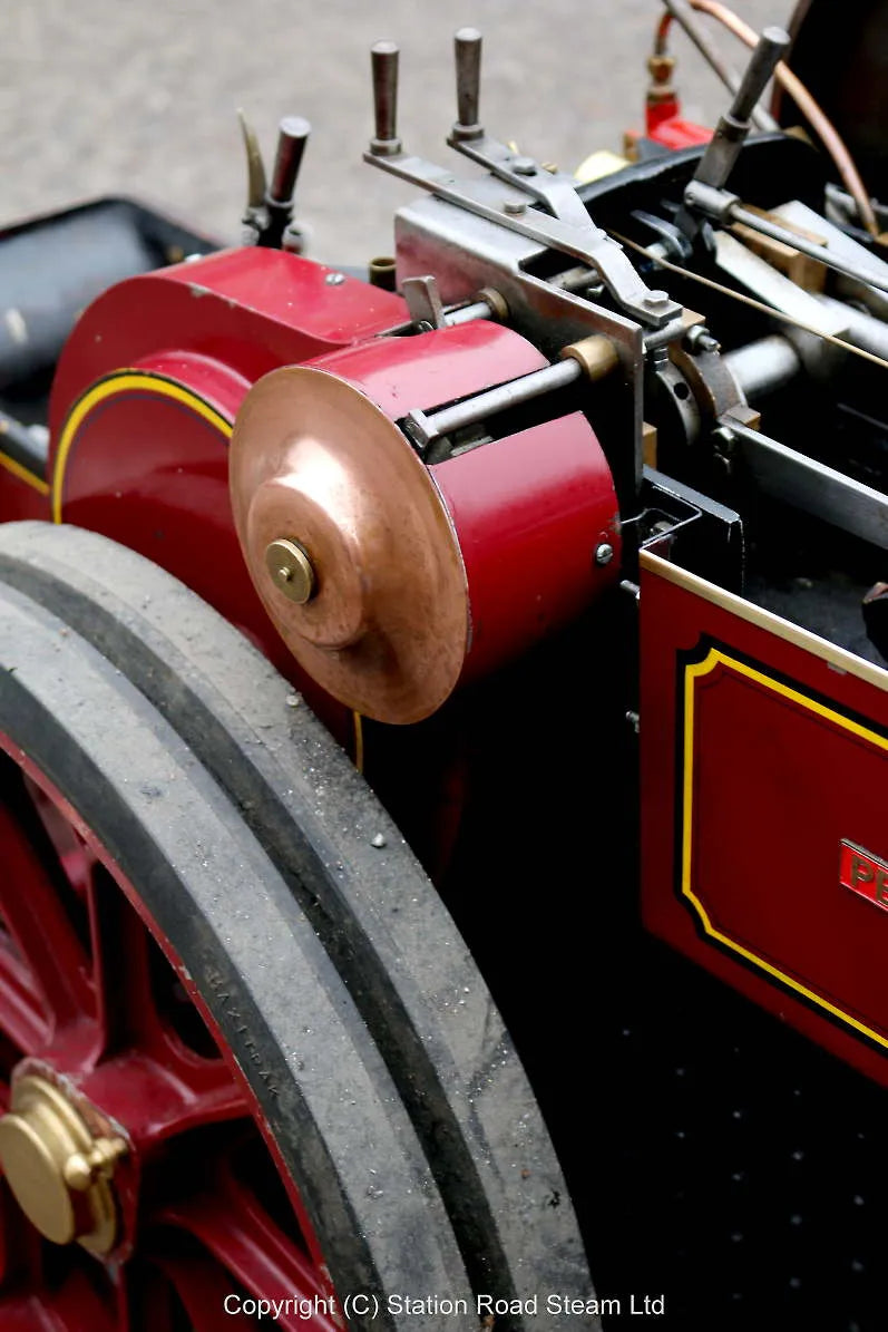 3 inch scale Aveling steam tractor