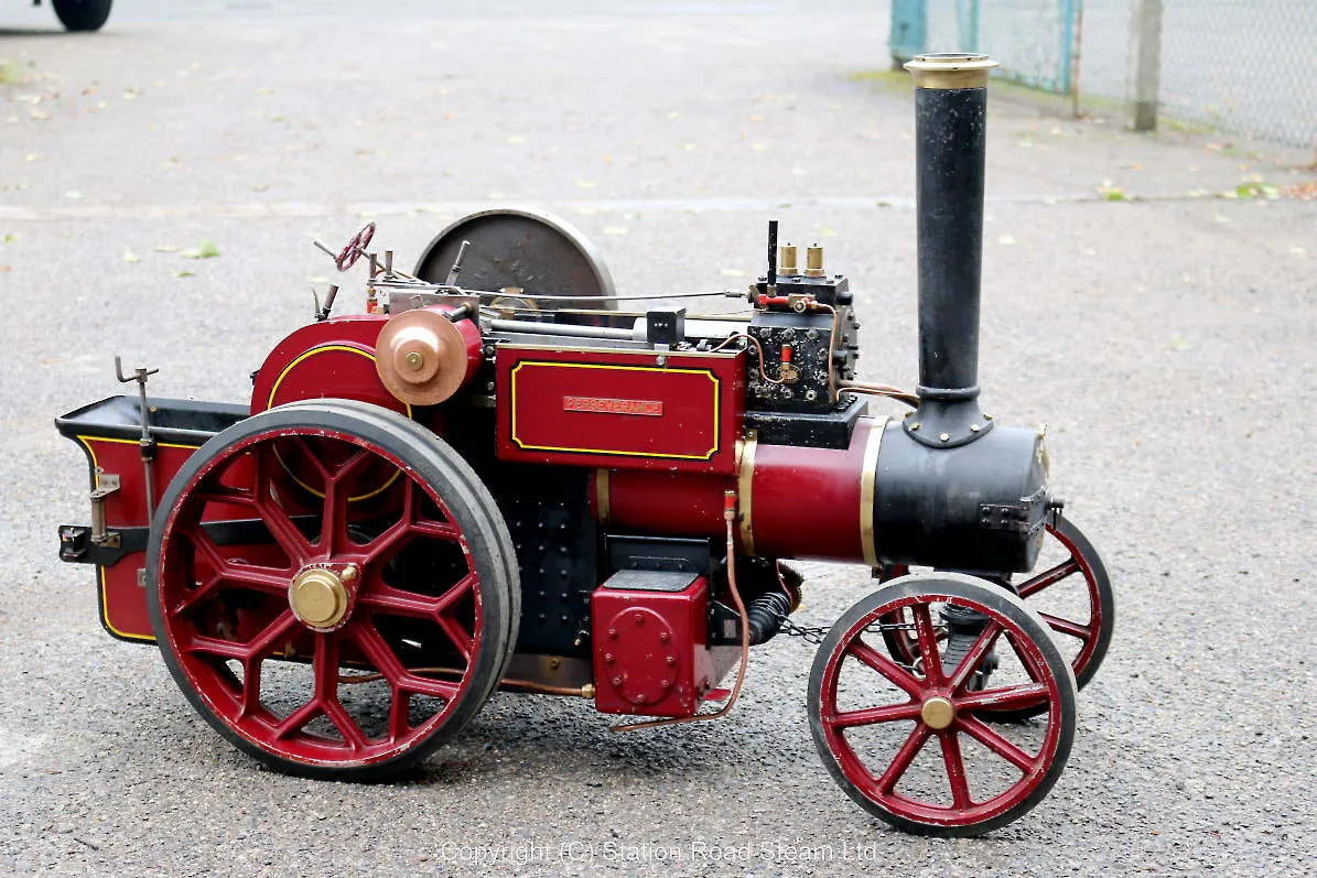 3 inch scale Aveling steam tractor