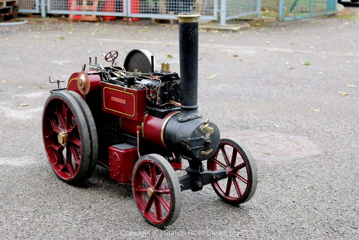 3 inch scale Aveling steam tractor