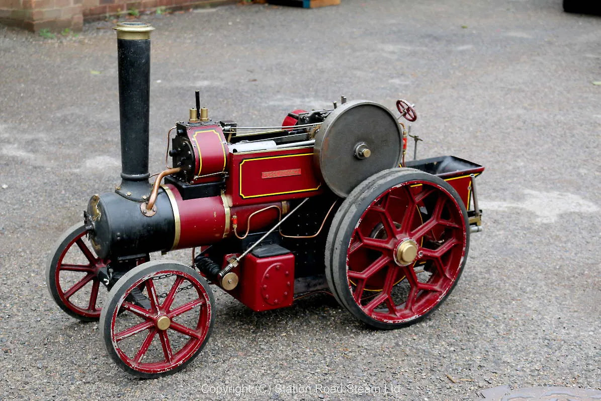 3 inch scale Aveling steam tractor