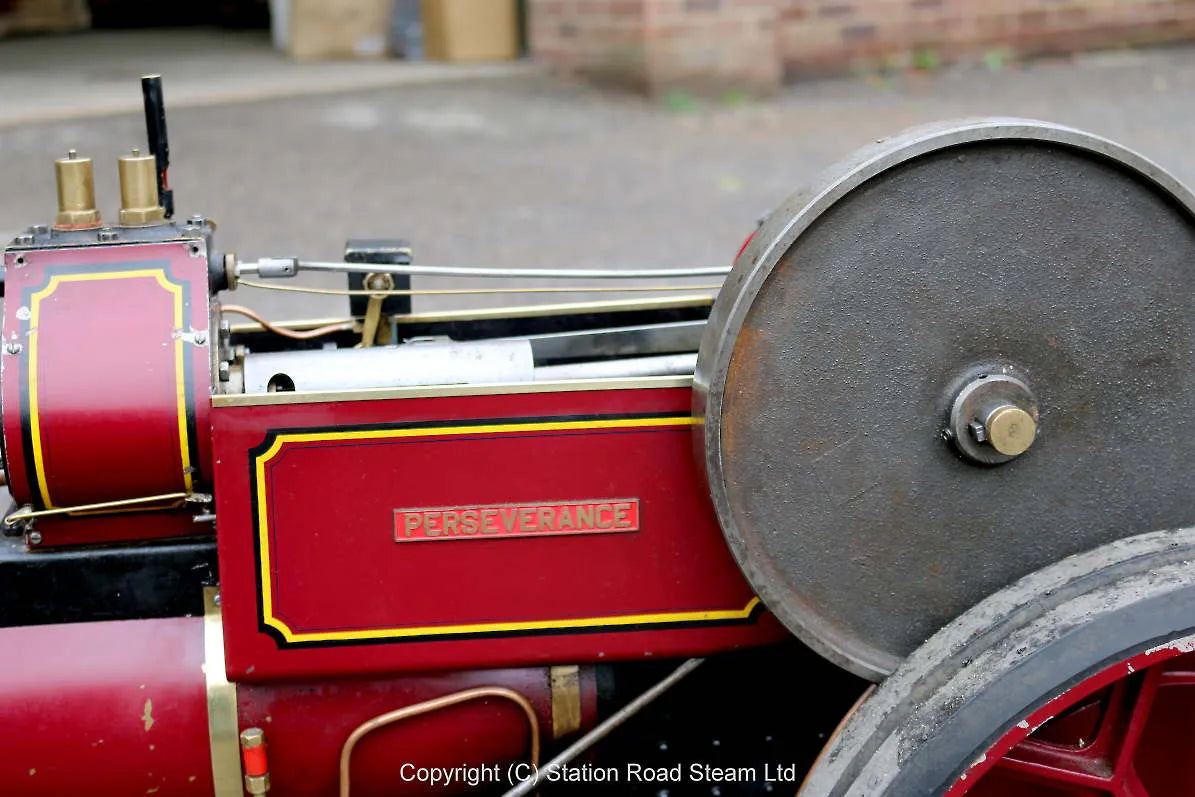 3 inch scale Aveling steam tractor
