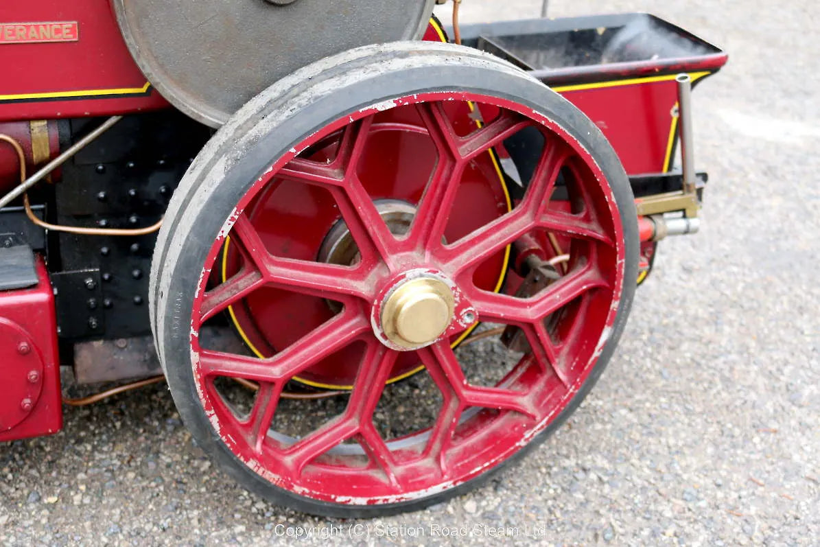 3 inch scale Aveling steam tractor