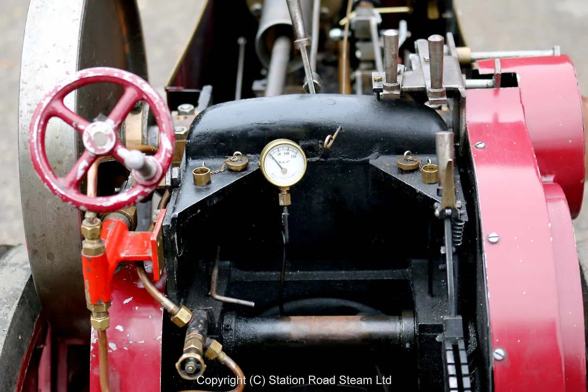 3 inch scale Aveling steam tractor