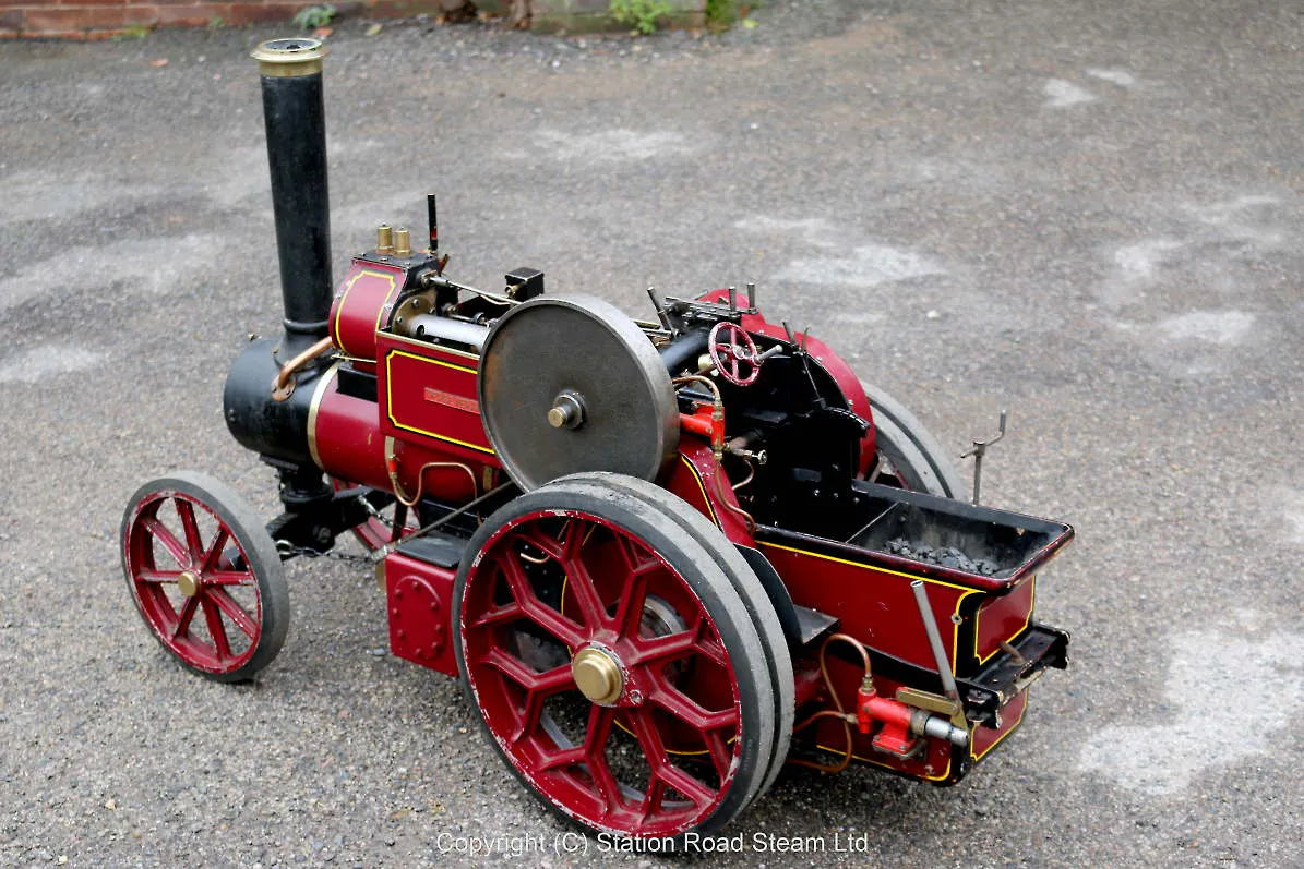 3 inch scale Aveling steam tractor