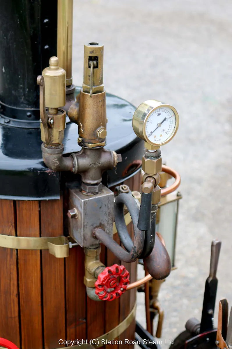 4 inch scale Burrell 4hp steam tractor