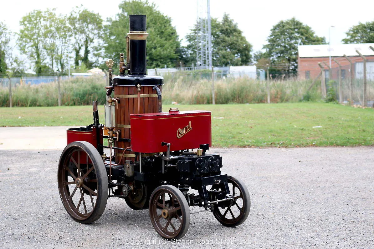 4 inch scale Burrell 4hp steam tractor