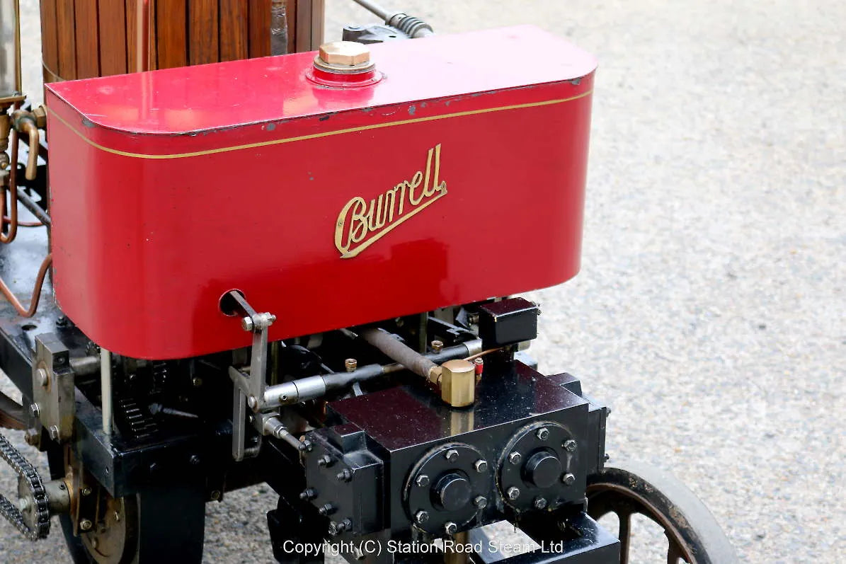 4 inch scale Burrell 4hp steam tractor