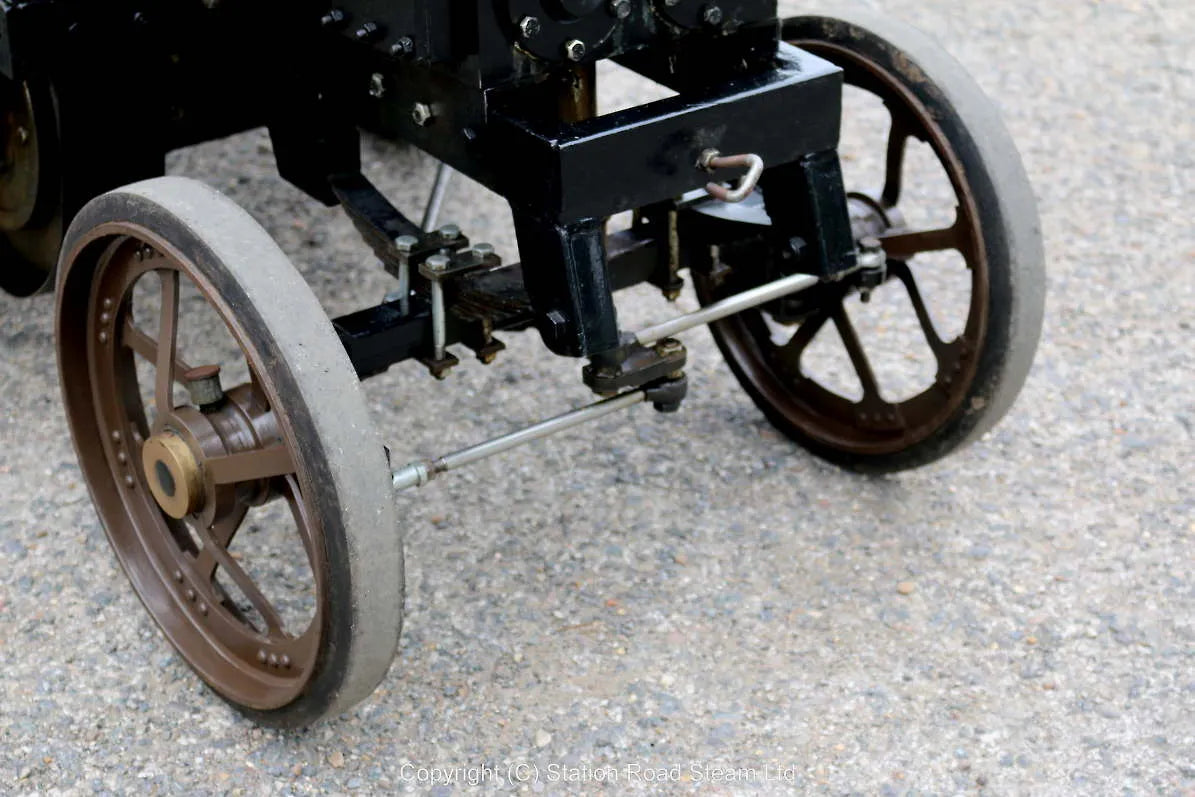 4 inch scale Burrell 4hp steam tractor
