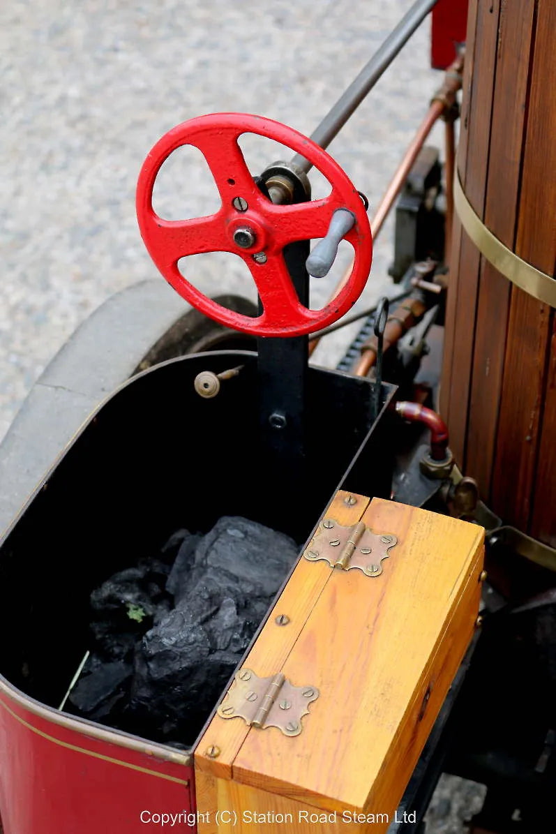 4 inch scale Burrell 4hp steam tractor