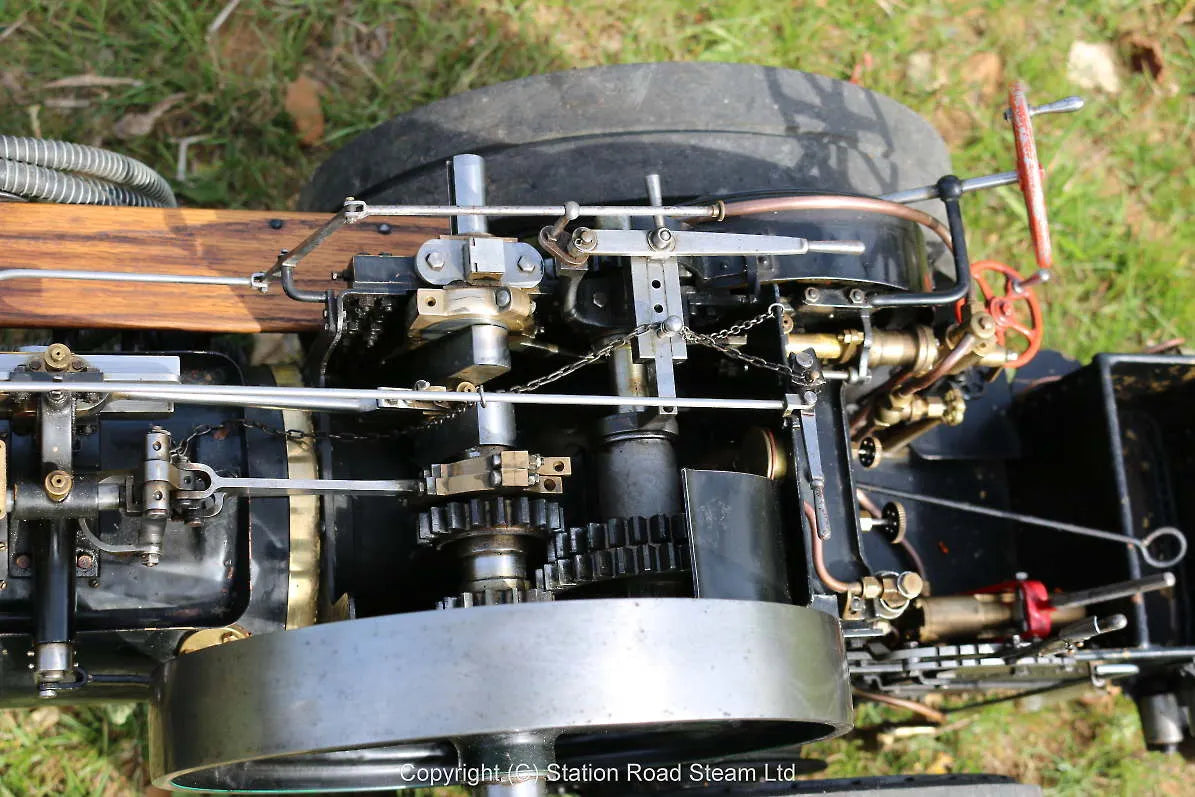 2 inch scale Fowler A7 agricultural engine