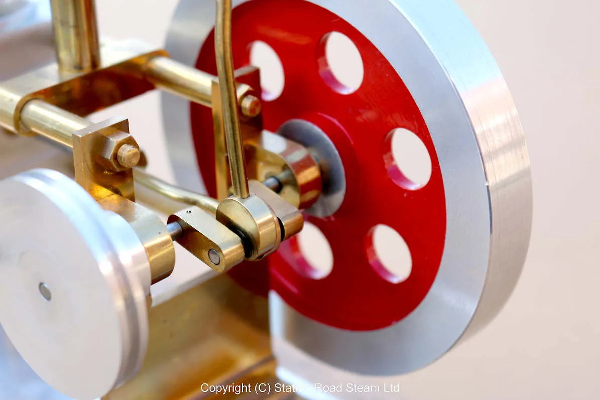 Scratch-built hot air engine