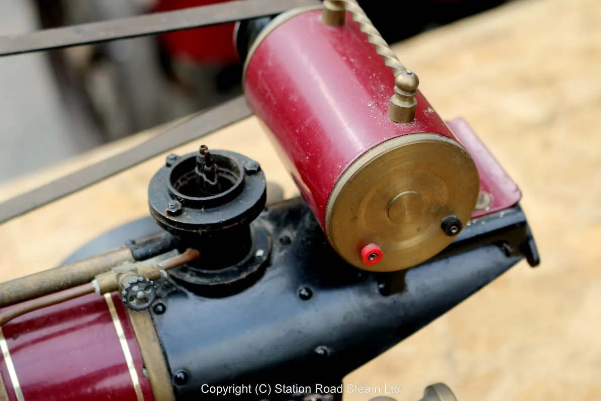 Markie spirit-fired road locomotive