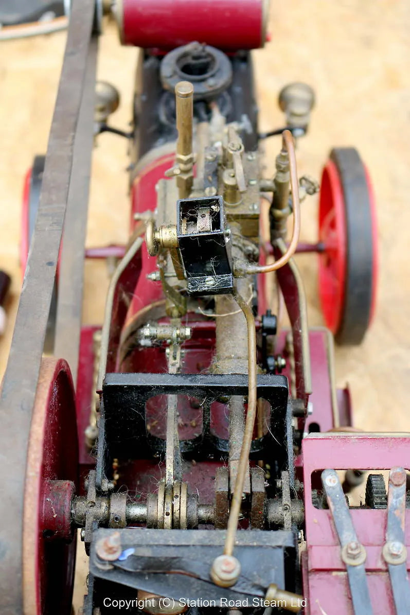 Markie spirit-fired road locomotive