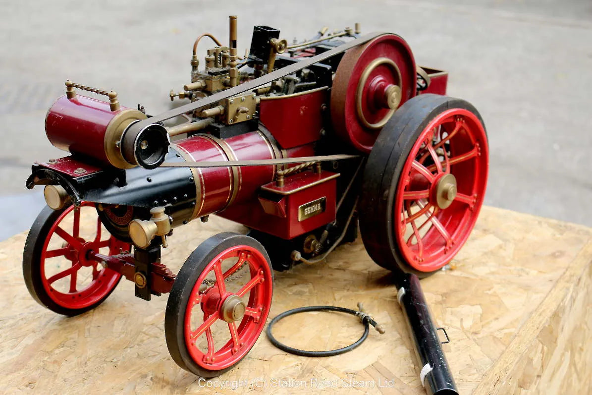 Markie spirit-fired road locomotive